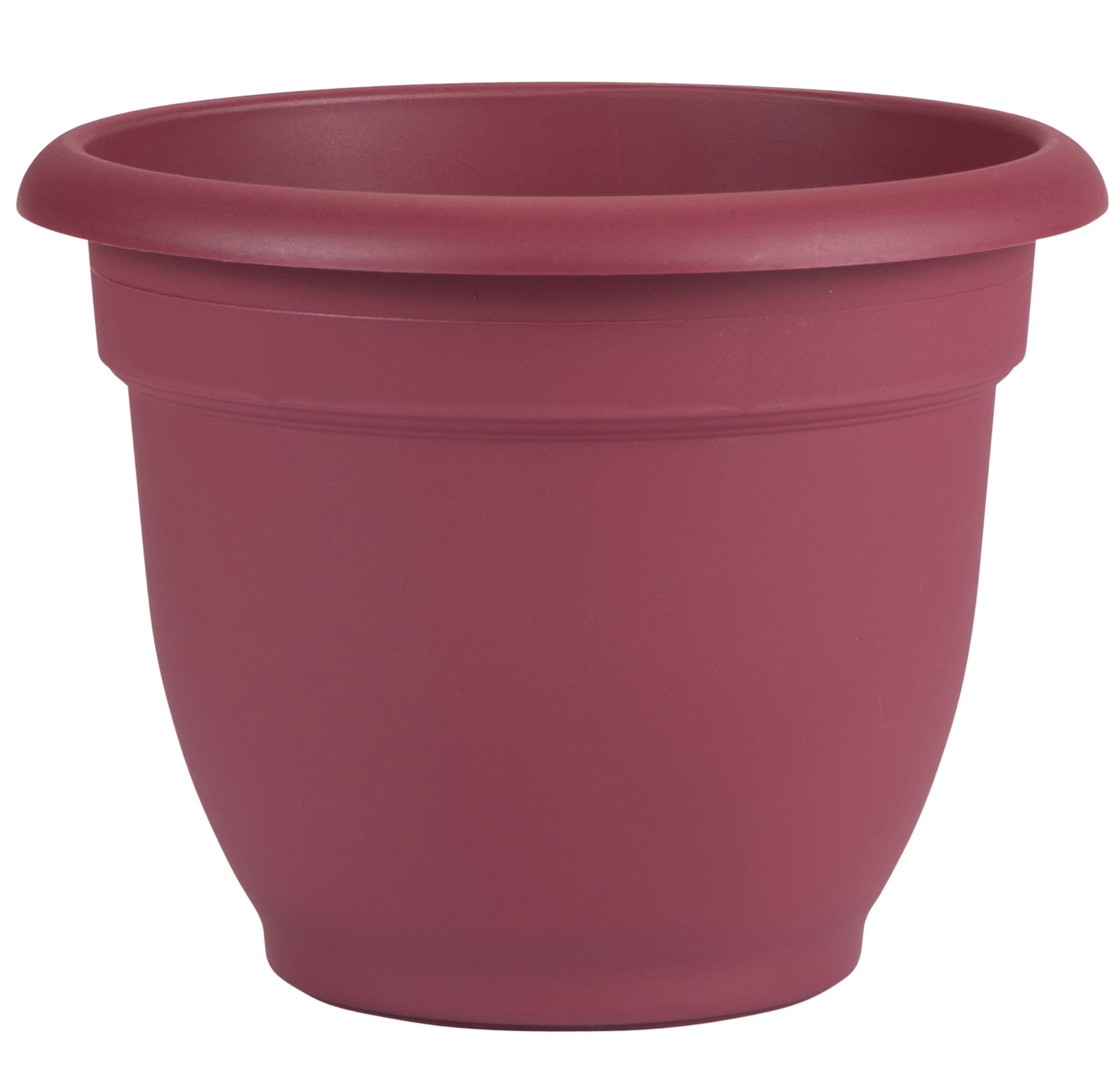 Bloem Ariana Self Watering Plastic Planter Union Red Walmart