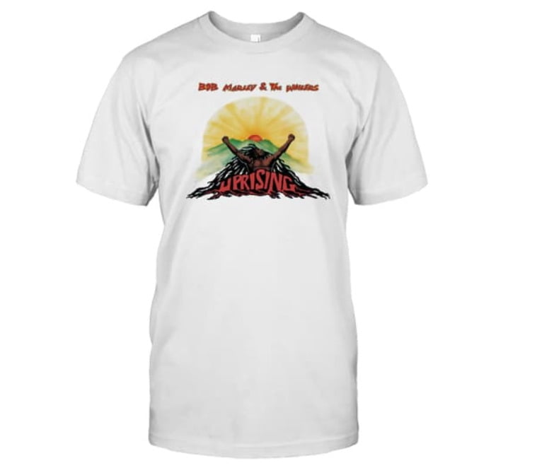 Bob Marley Uprising T Shirt Walmart