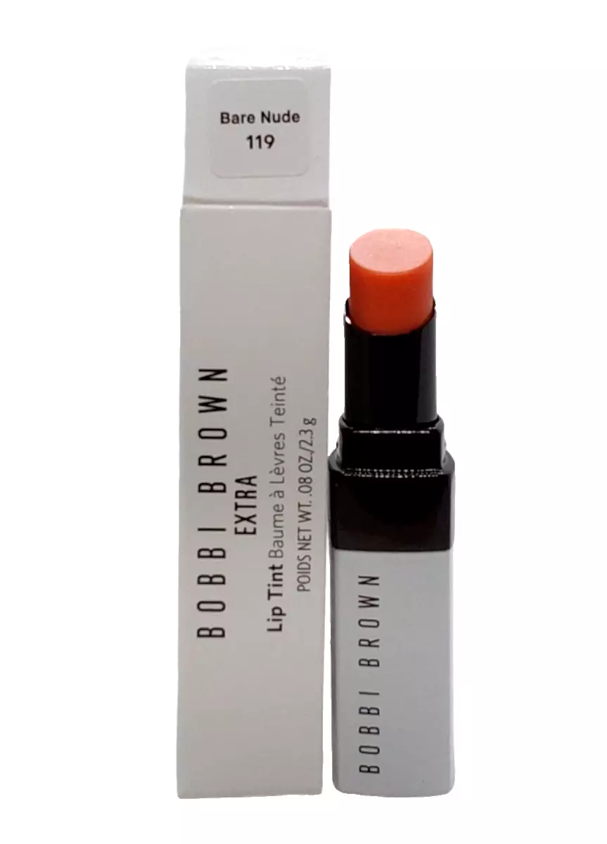 Bobbi Brown Extra Lip Tint 119 BARE NUDE 0 08 Oz 2 3g Full Size Tinted