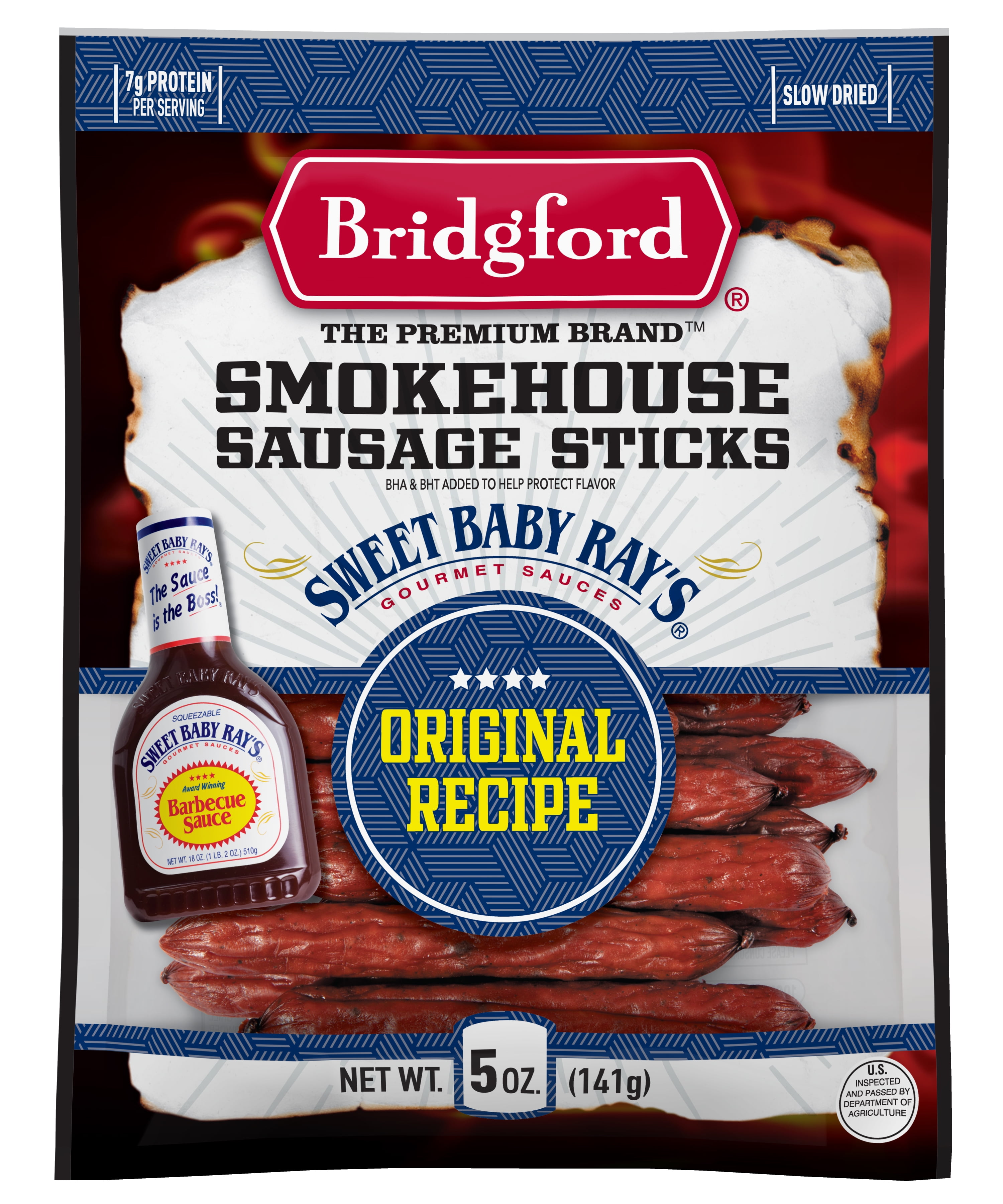 Bridgford Sweet Baby Ray S Smokehouse Sausage Sticks Oz G