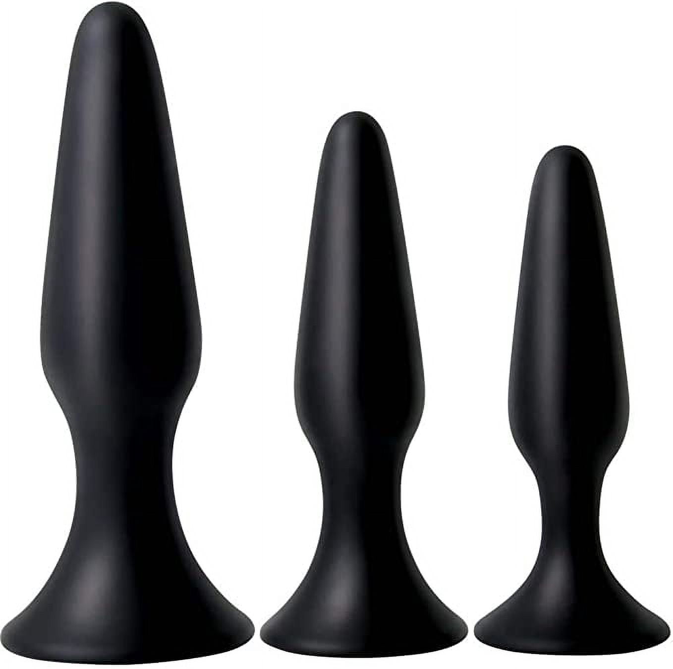 Butt Plug 3PCS Anal Ball Kit Waterproof Prostate Massagers Anal Plug