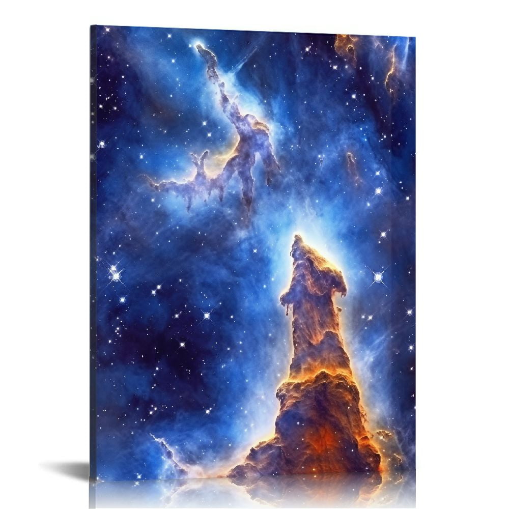 C Genys Pillars Of Creation James Webb Space Telescope Poster