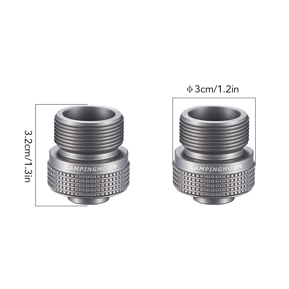 CAMPINGMOON Adapter Propane Conversion Adapter Converter Adapter