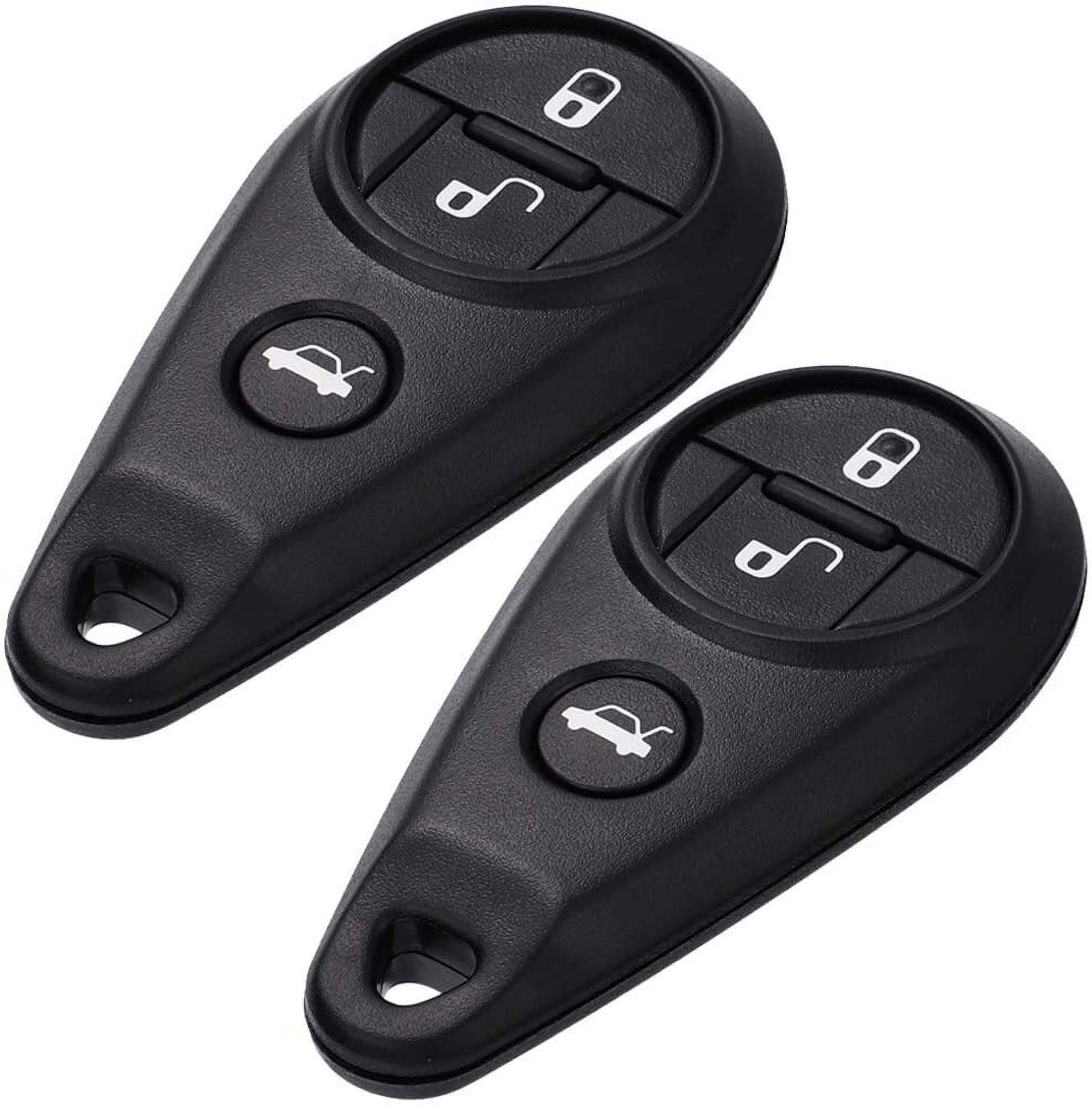 CCIYU X 2 Flip Key Fob 4 Buttons Replacement For 2009 2013 For Subaru