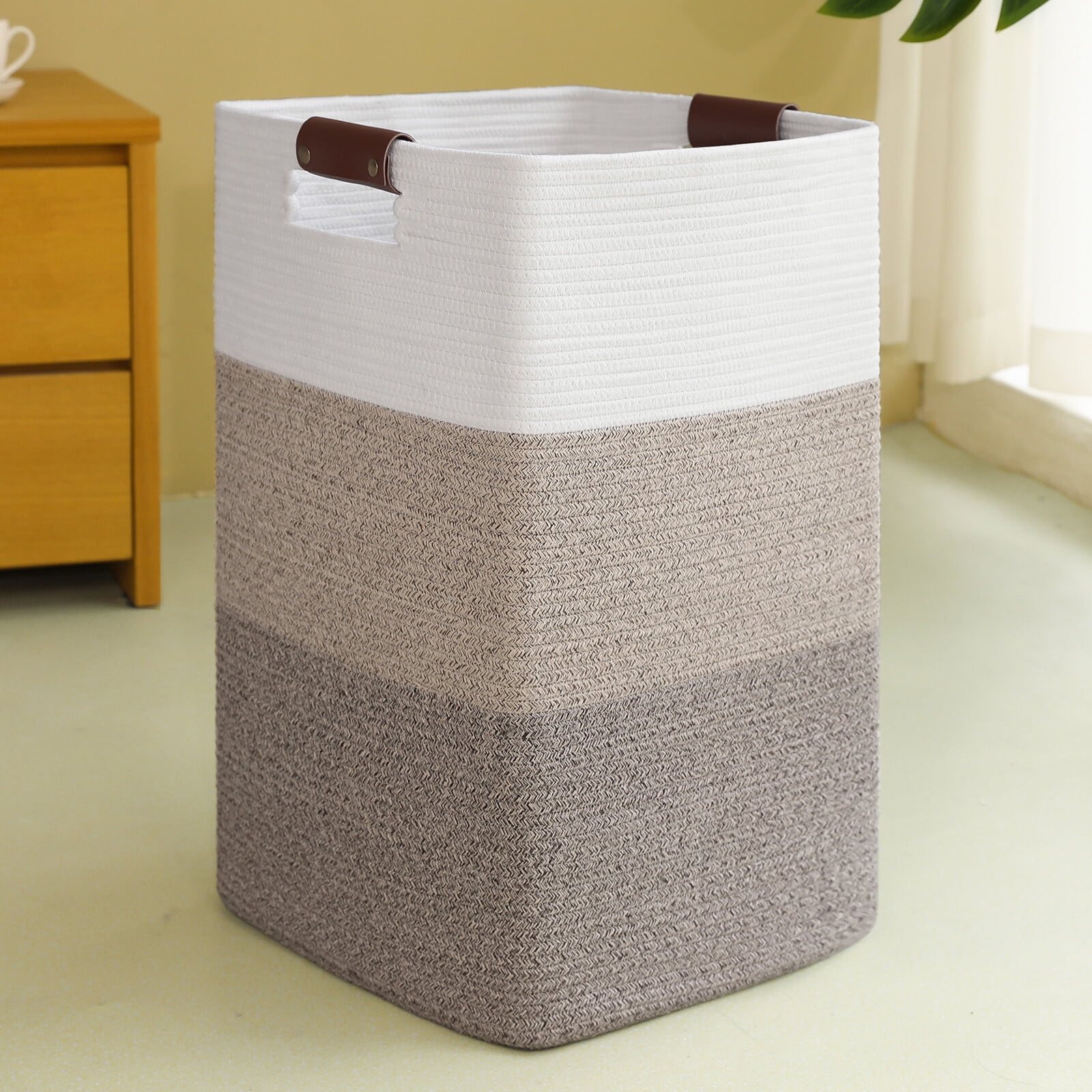 CHERISHGARD 90L Laundry Hamper Large Laundry Basket Woven Storage