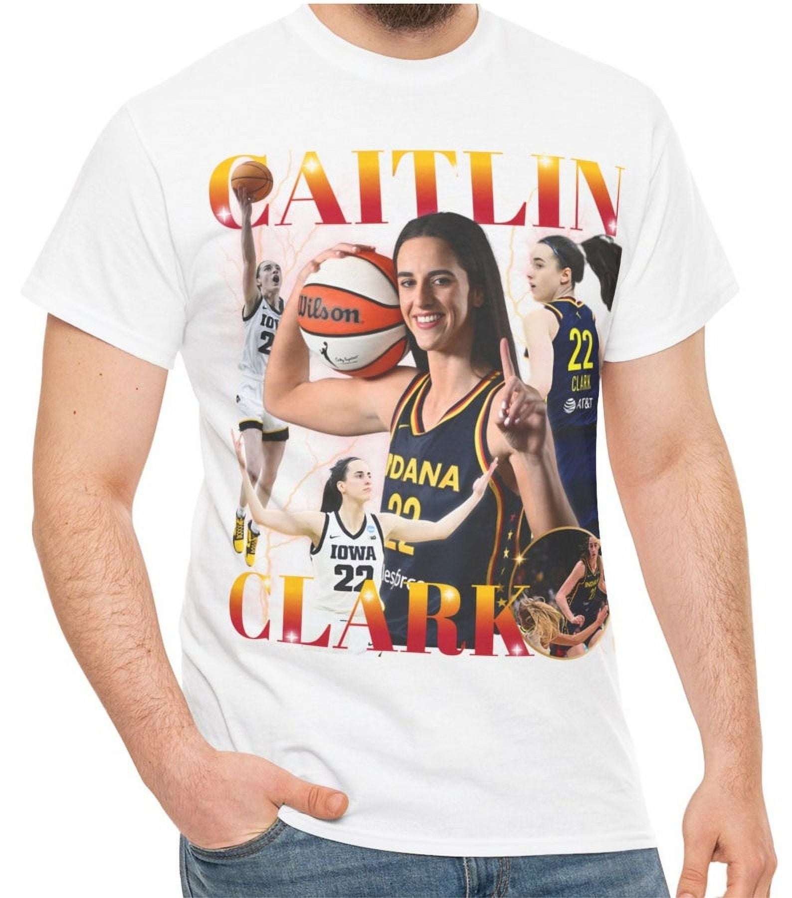 Caitlin Clark Retro Throwback Unisex T Shirt S Style Wnba Indiana