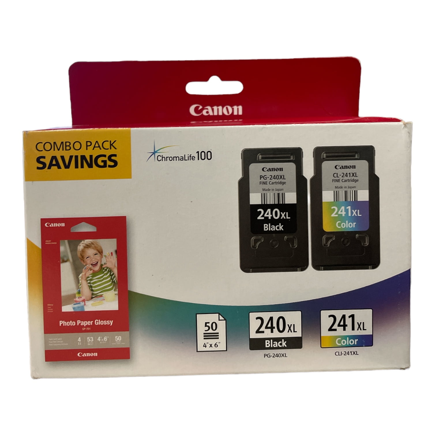 Canon Pg Xl Cl Xl High Yield Ink Cartridge Combo Pack Black