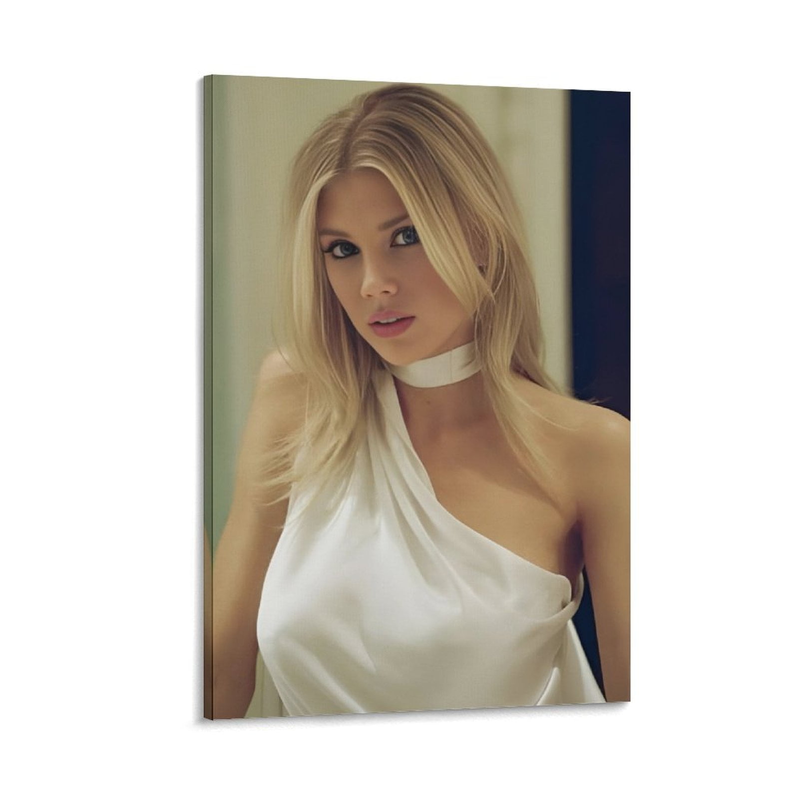 Charlotte McKinney Poster Sexy De Bikini Modelo Big Boobs Picture Print Canvas Poster Wall