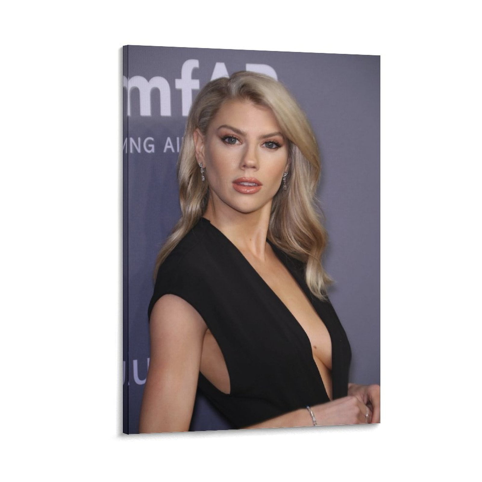 Charlotte McKinney Poster Sexy De Bikini Modelo Big Boobs Artworks Canvas Poster Room