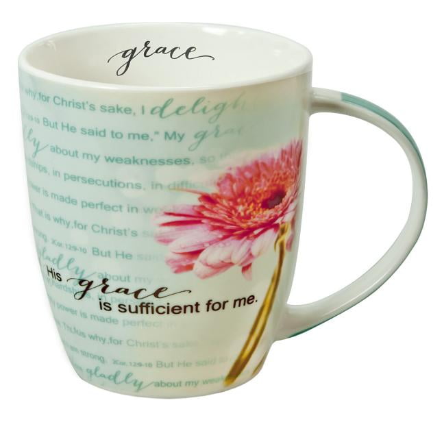 Christian Art Gifts Ceramic Bible Verse Coffee Tea Mug For Women