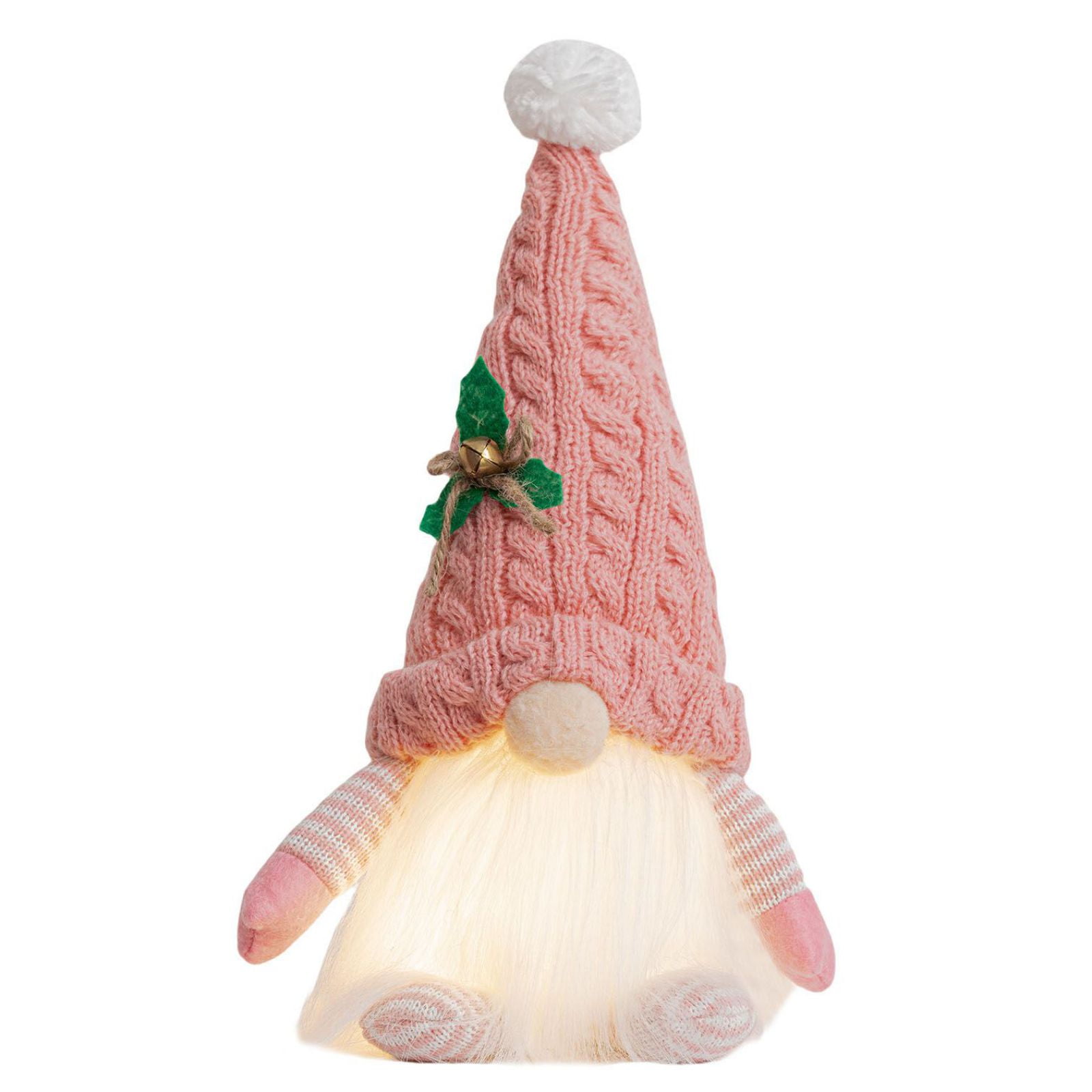 Christmas Faceless Gnome Wth Light Handmade Faceless Doll For Xmas Tree