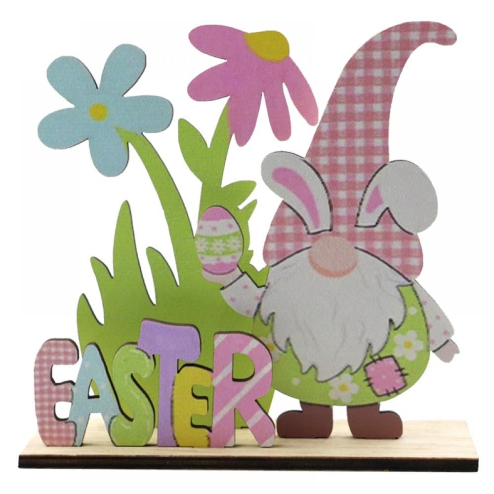 Clearance Easter Basket Decor 1PC Easter Tabletop Decoration Signs