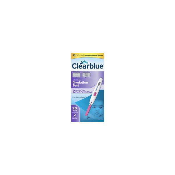 Clearblue Digital Ovulation Test Ovulation Tests Walmart