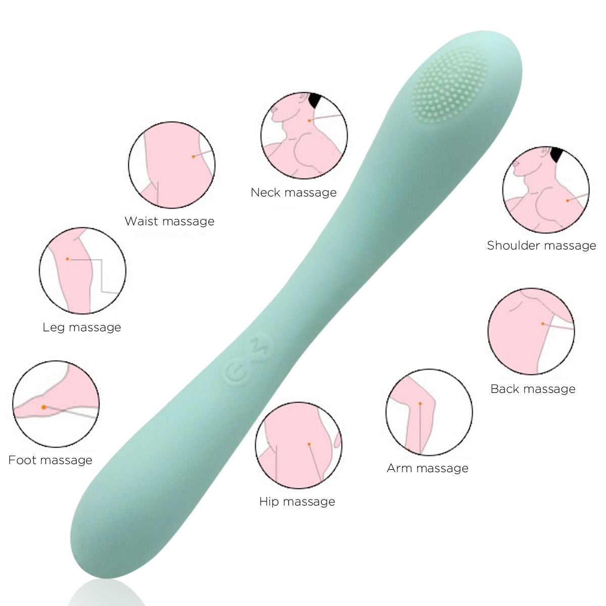 Clitoral G Spot Powerful Rose Vibrator Qdd Waterproof Dildo Clit