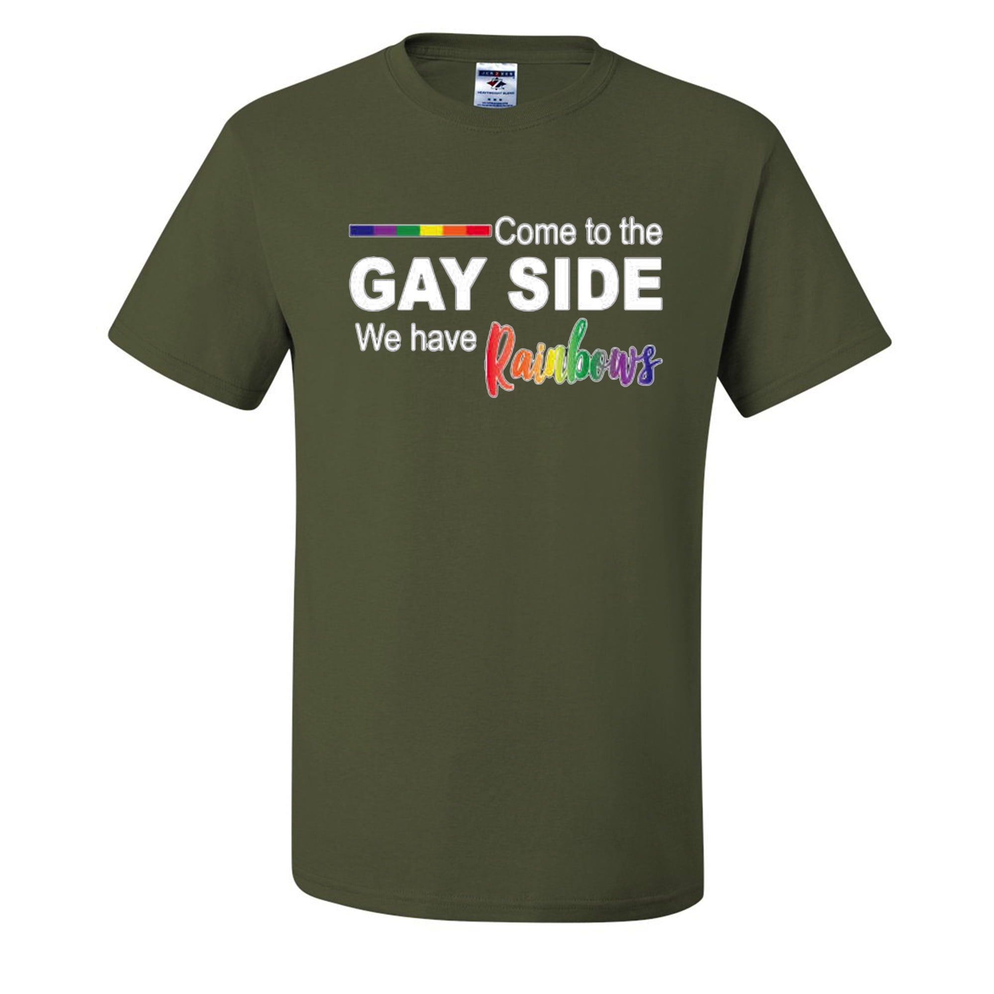 Come To The Gay Side We Have Rainbows Lgbt Pride Mens T Shirts