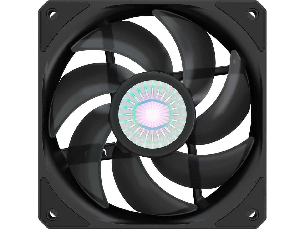 Cooler Master Sickleflow V All Black Square Frame Fan With Air