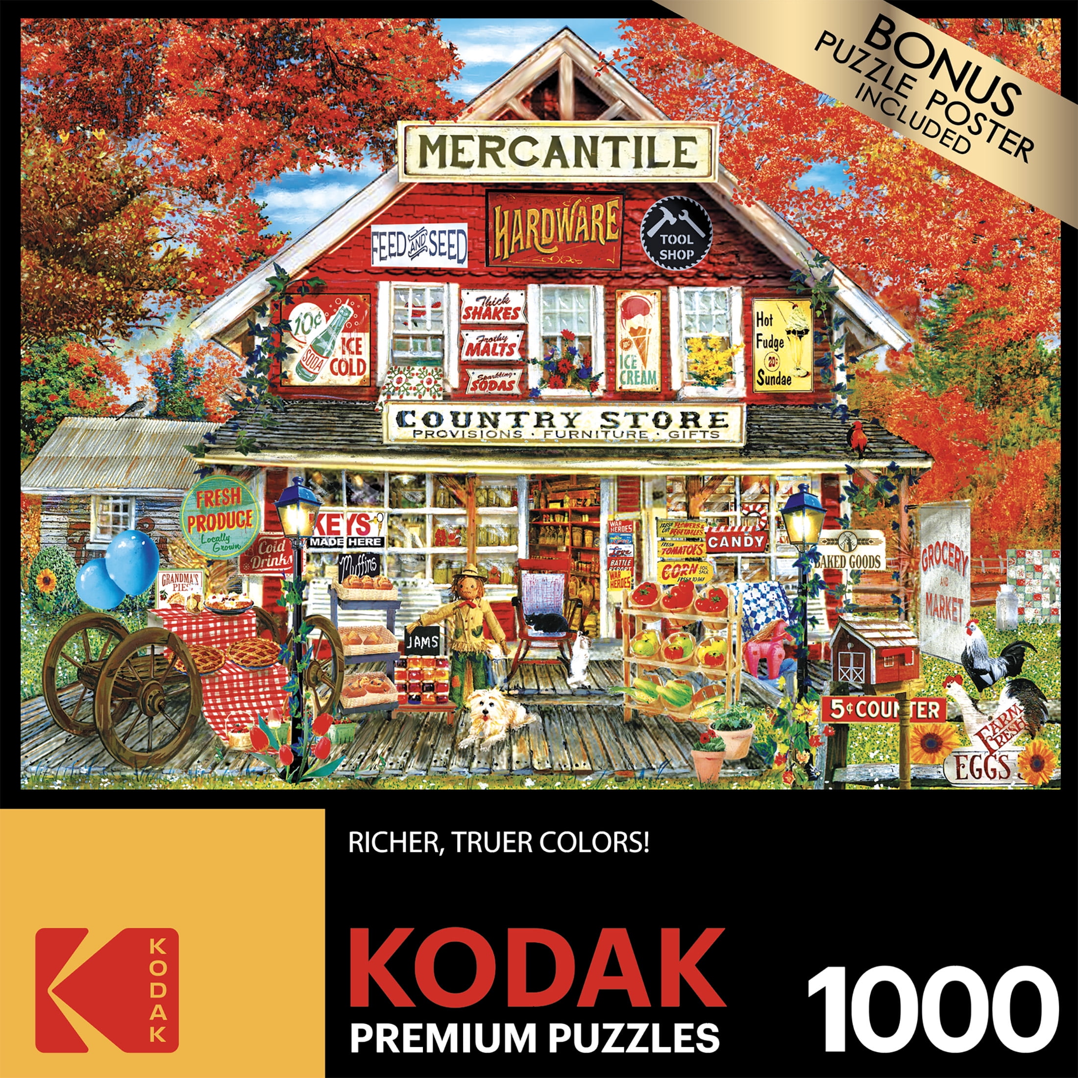 Cra Z Art Kodak Piece General Store Adult Jigsaw Puzzle Walmart