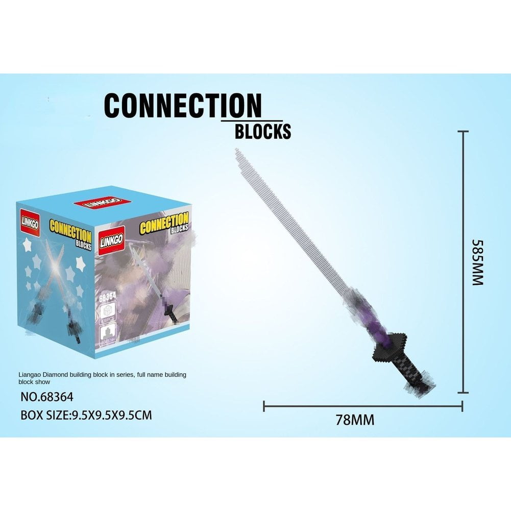 Custom MOC Same As Major Brands Compatible With Lego Weapon Knife