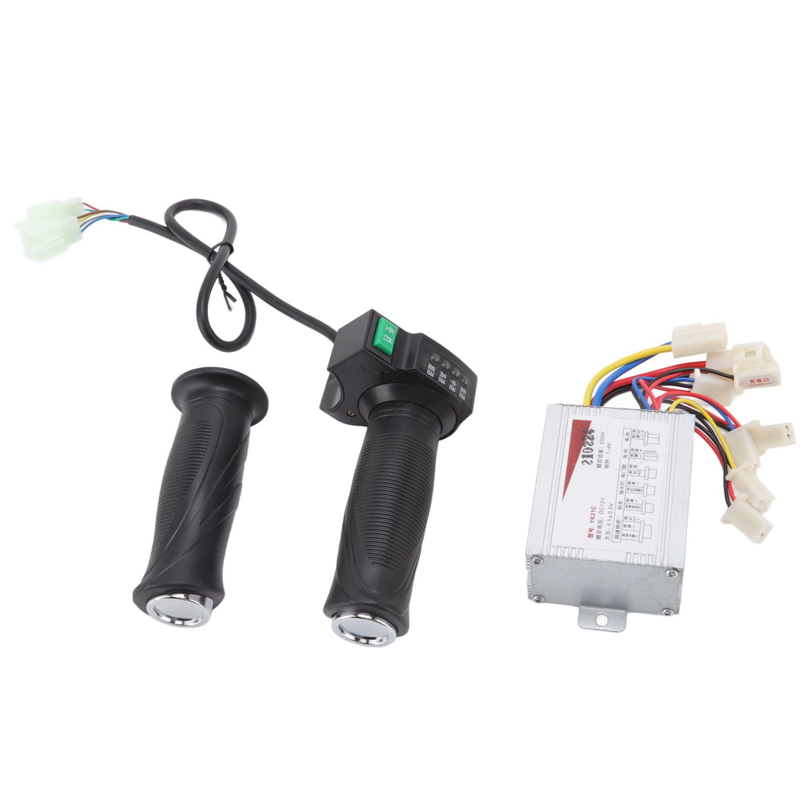 Dc V W Brushed Speed Controller With Twist Grip Brush Motor Control