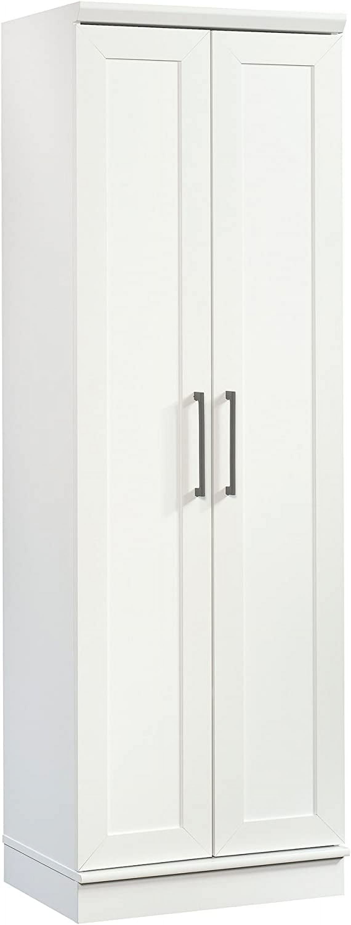 DONFU HomePlus Storage Cabinet Pantry Cabinets Soft White Finish