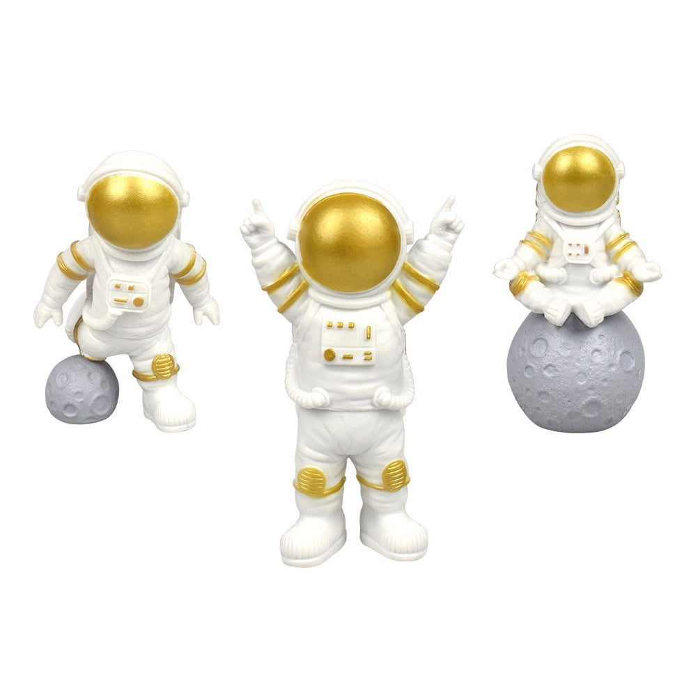 Display Astronaut Action Figure Statues Sculptures Home Decor Desk