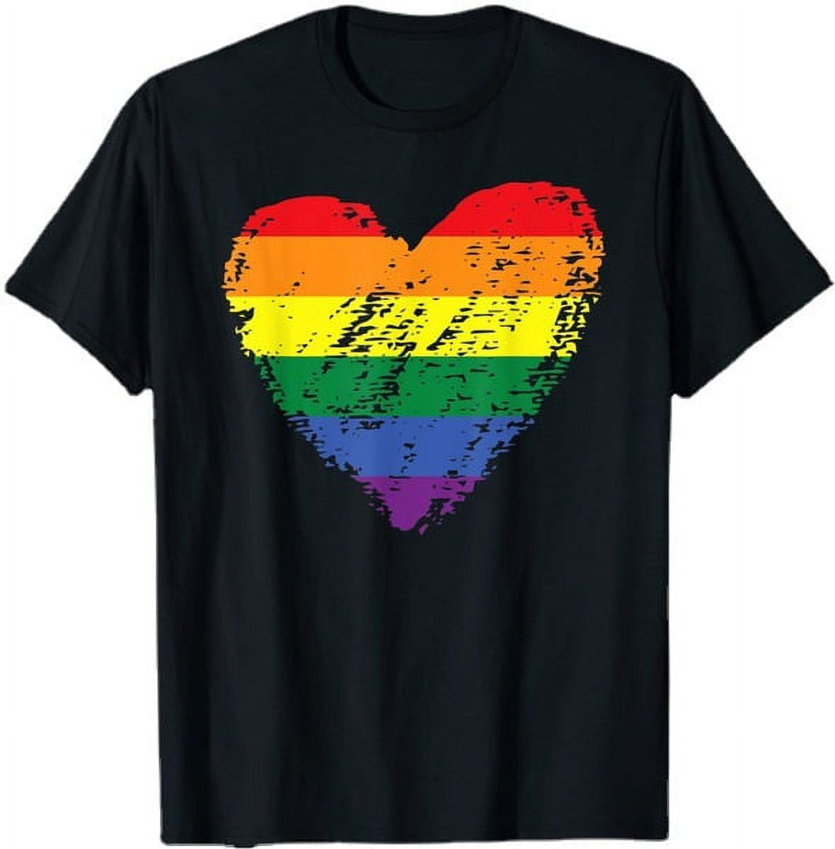 DizeyBoyo Gay Shirt For Him Gay Pride Flag Tshirt For Him Gay Shirt For