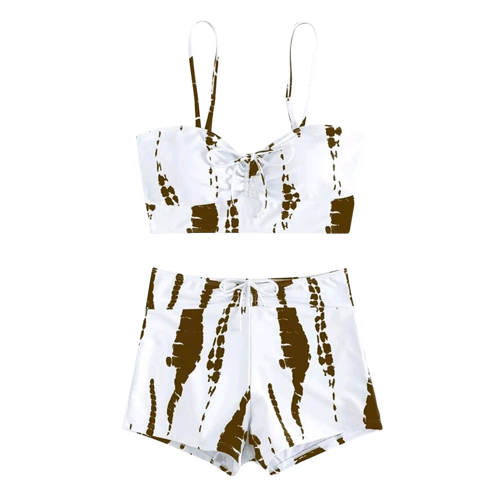 Dorkasm Bikini Sets For Teens Summmer Two Piece Tummy Control Swimsuits