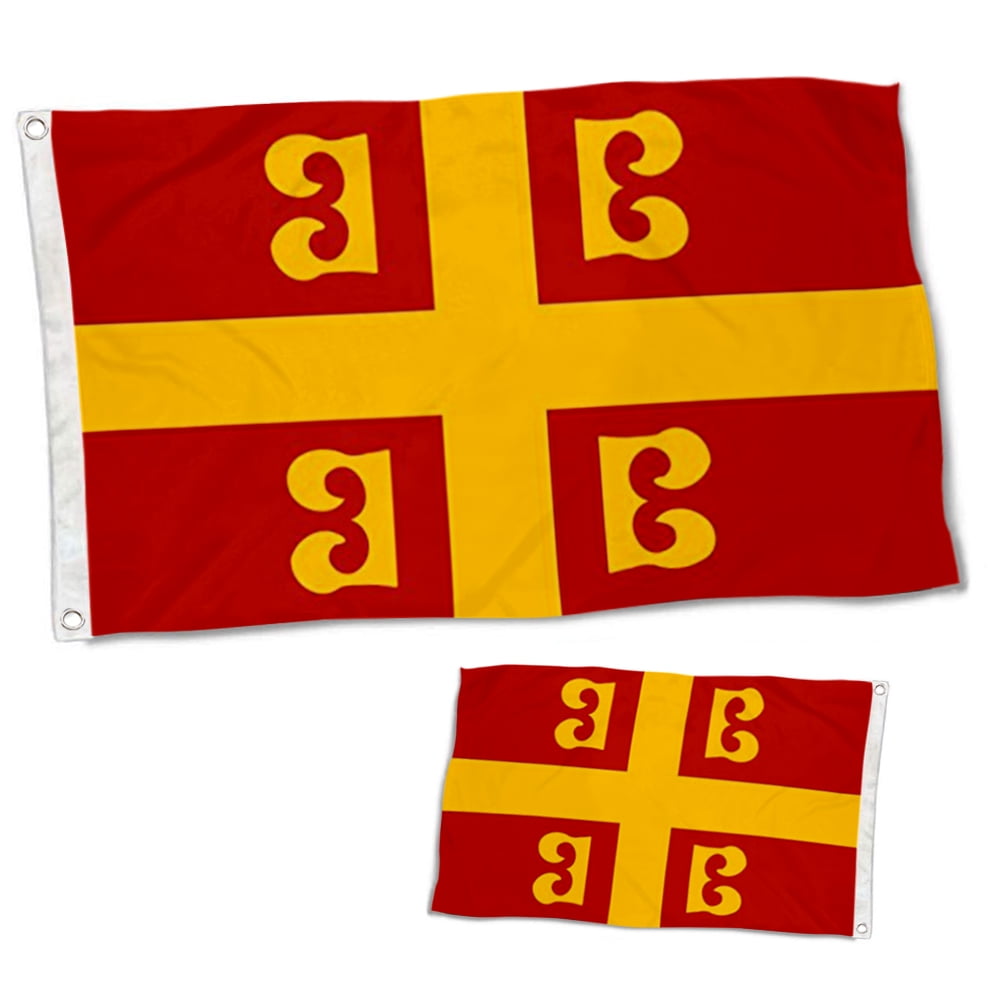 Dutern Double Sided The Byzantine Banner Imperial Ensign Flag Banner