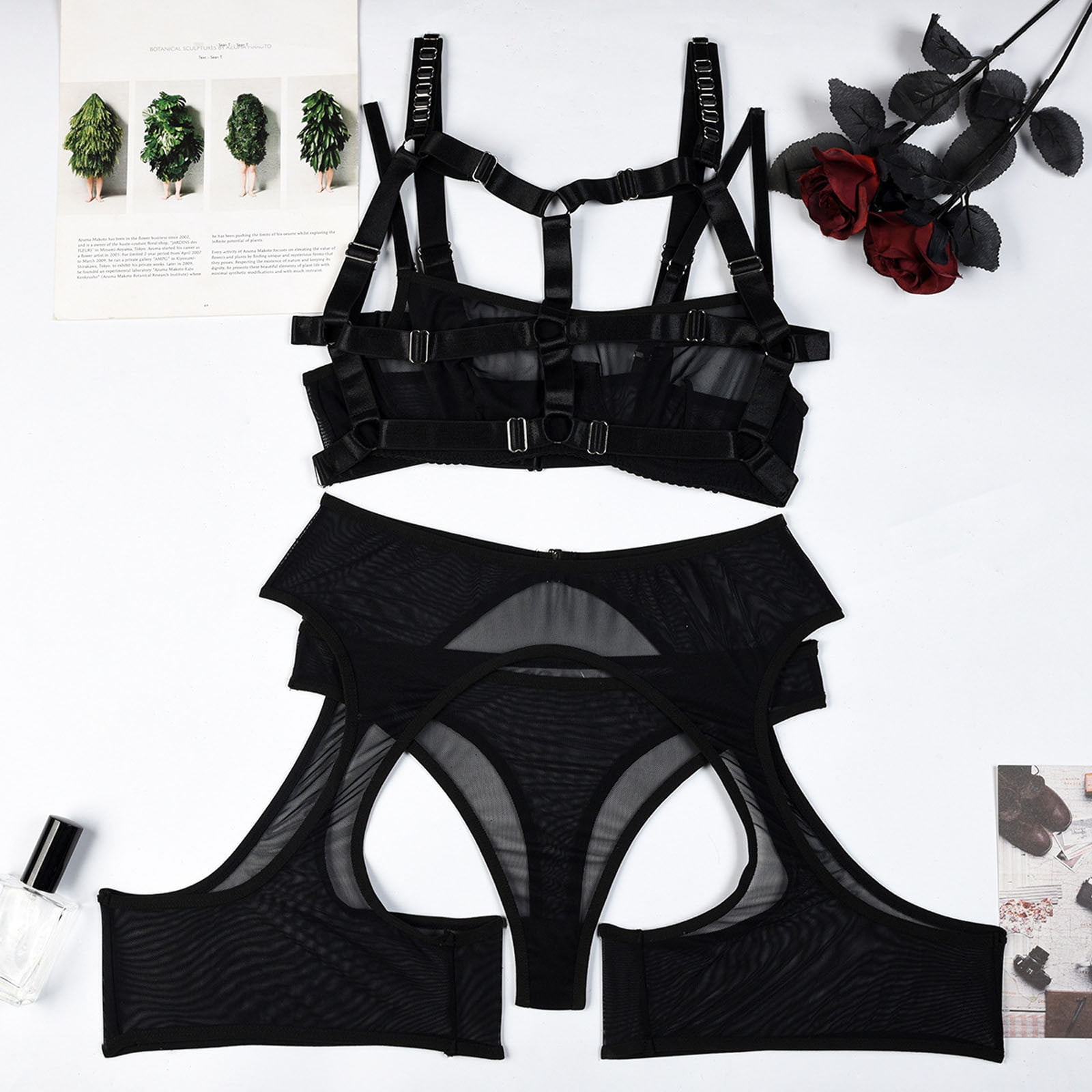 EQWLJWE Sexy Lingerie For Women Women Plush Christmas Lingerie Sets