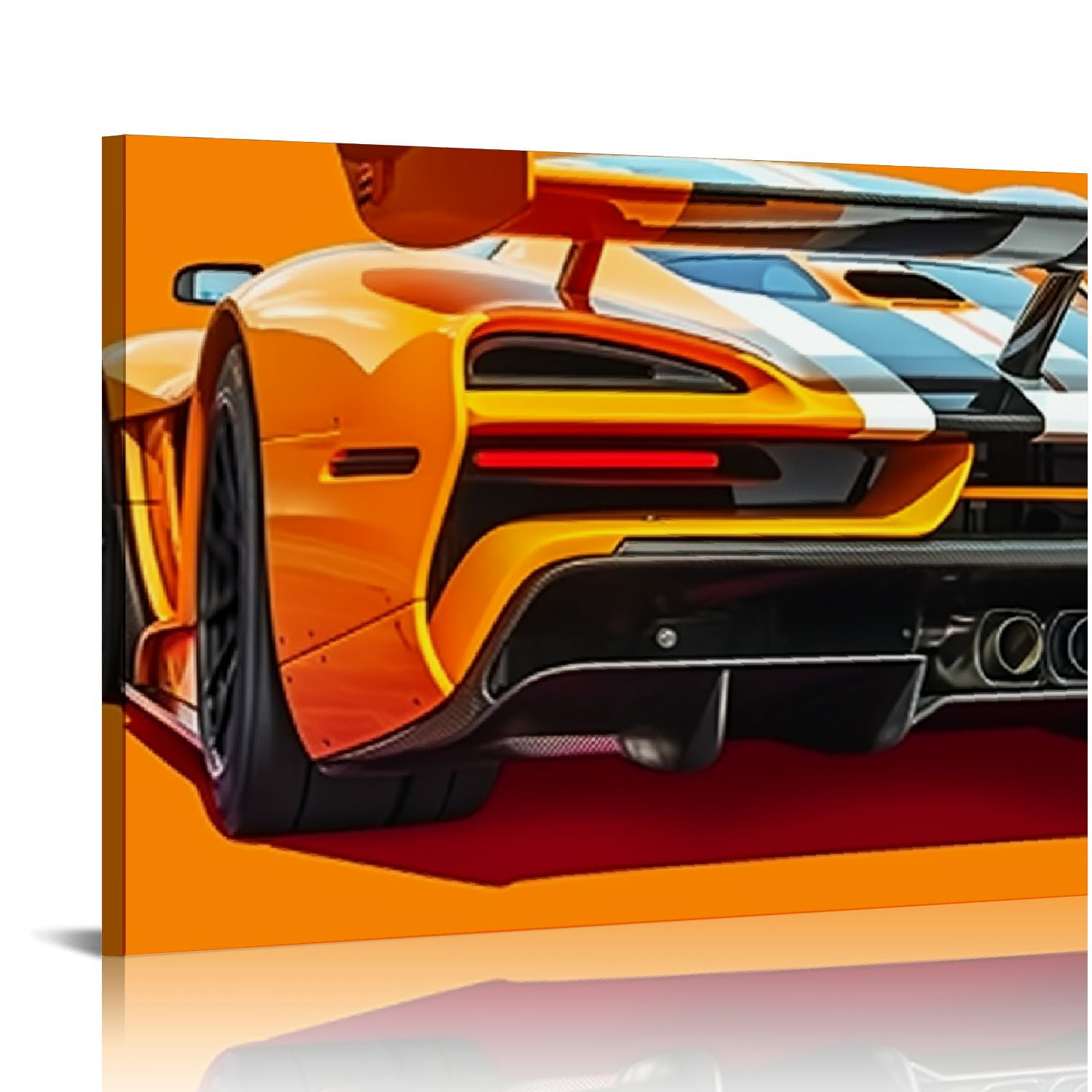 Eastsmooth Modern Car Posters Classic Supercar Wall Art Prints Mclaren