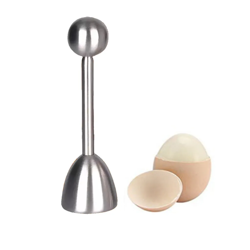 Egg Topper Stainless Steel Egg Cutter For Soft Hard Boiled Eggs Cracker