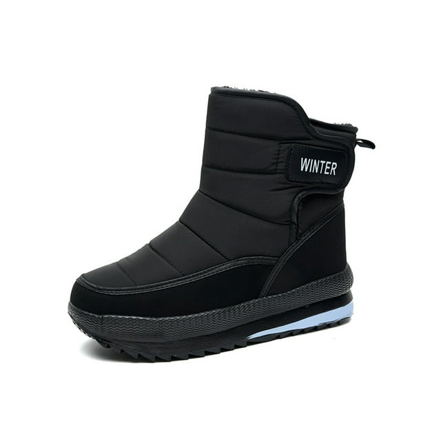 the cheapest Eloshman Winter Snow Boots for Men Wide Width