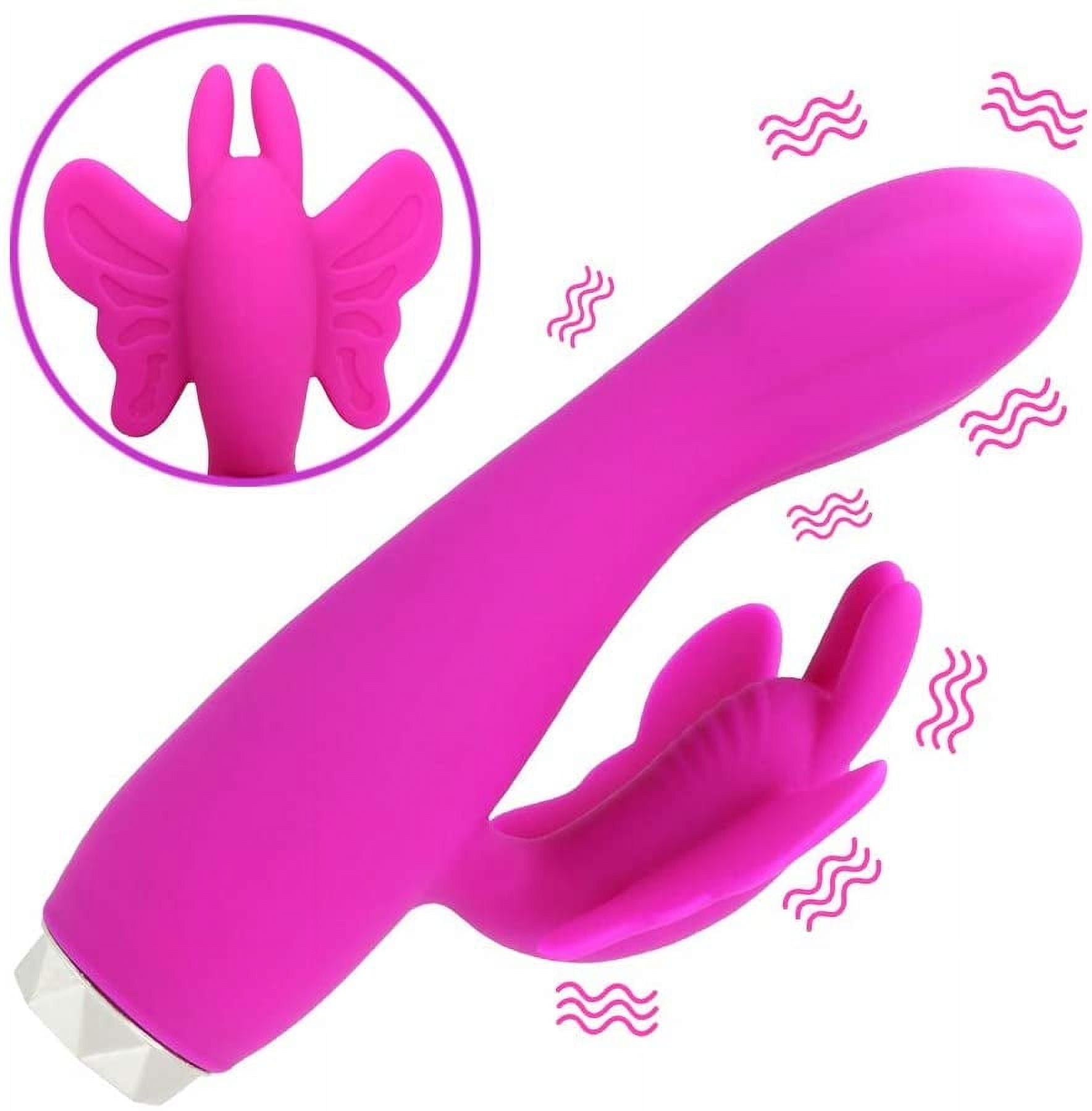 Flapping Vibrator Rabbit Dildo For Women Female Couples Sex Toys G