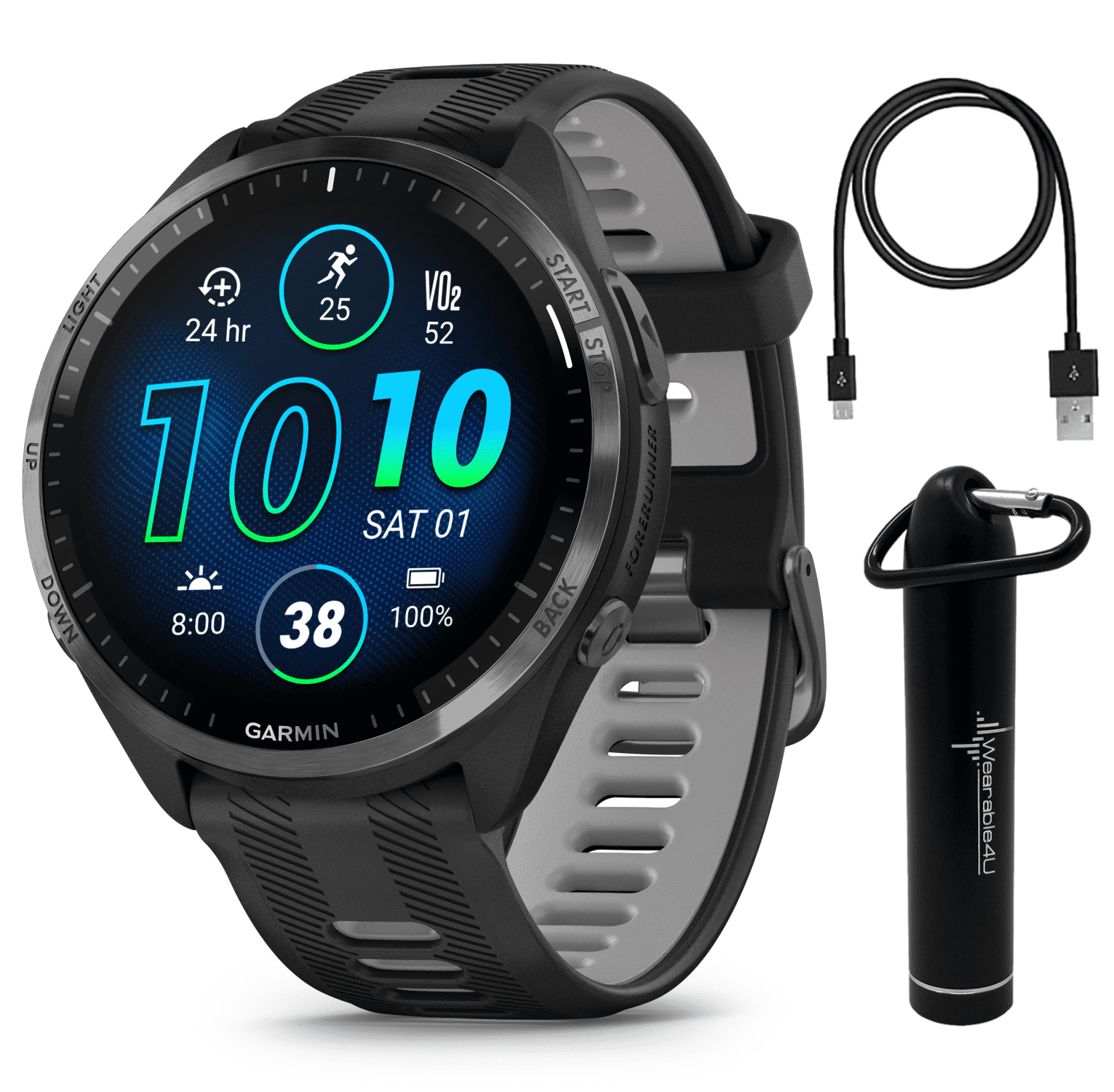 Forerunner 965 Premium GPS Running And Triathlon Smartwatch With AMOLED