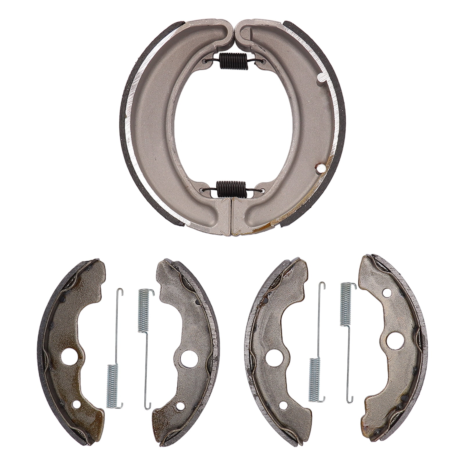 Front Rear Brake Shoes Set With Spring Replacement For Trx Fw