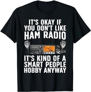 Funny Ham Radio Art For Men Women Ham Operator Amateur Radio T Shirt