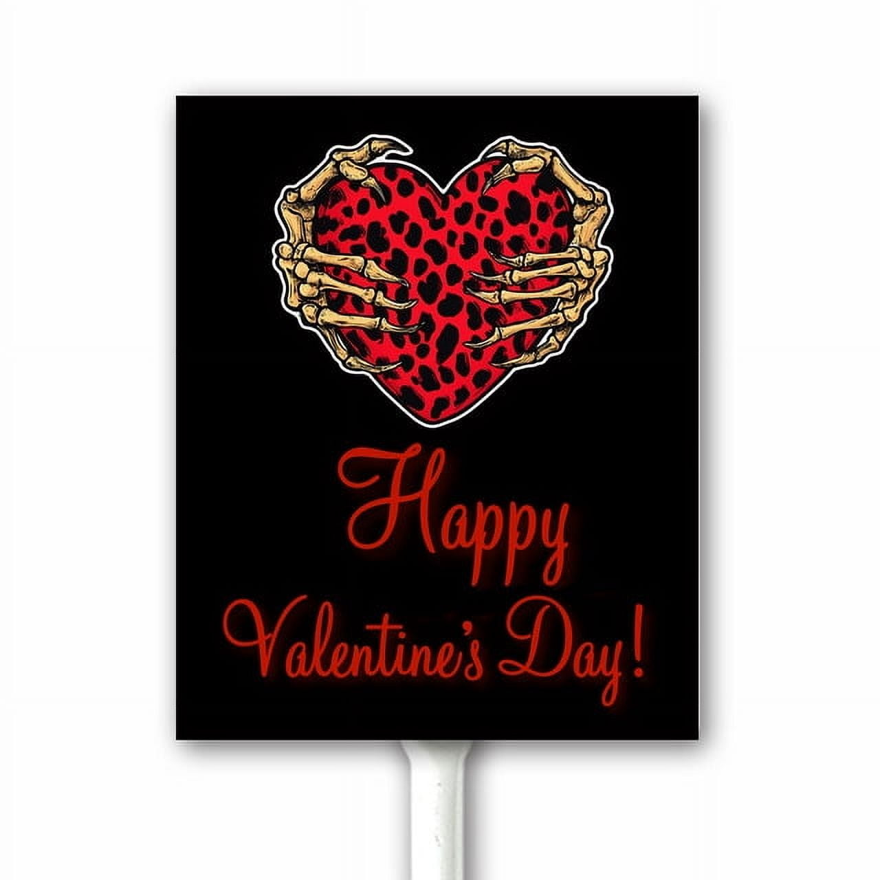 Funny Valentine Yard Decor Skeleton Love Happy Valentine Day Valentines