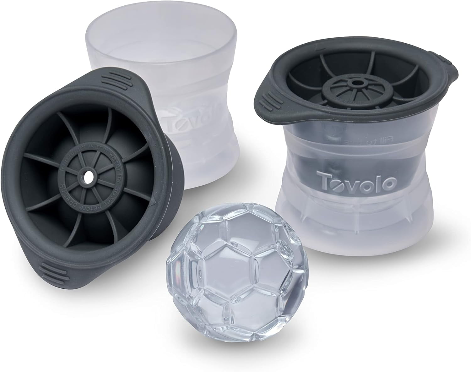 G Best US Tovolo Golf Ball Ice Molds Set Of 3 Slow Melting Leak