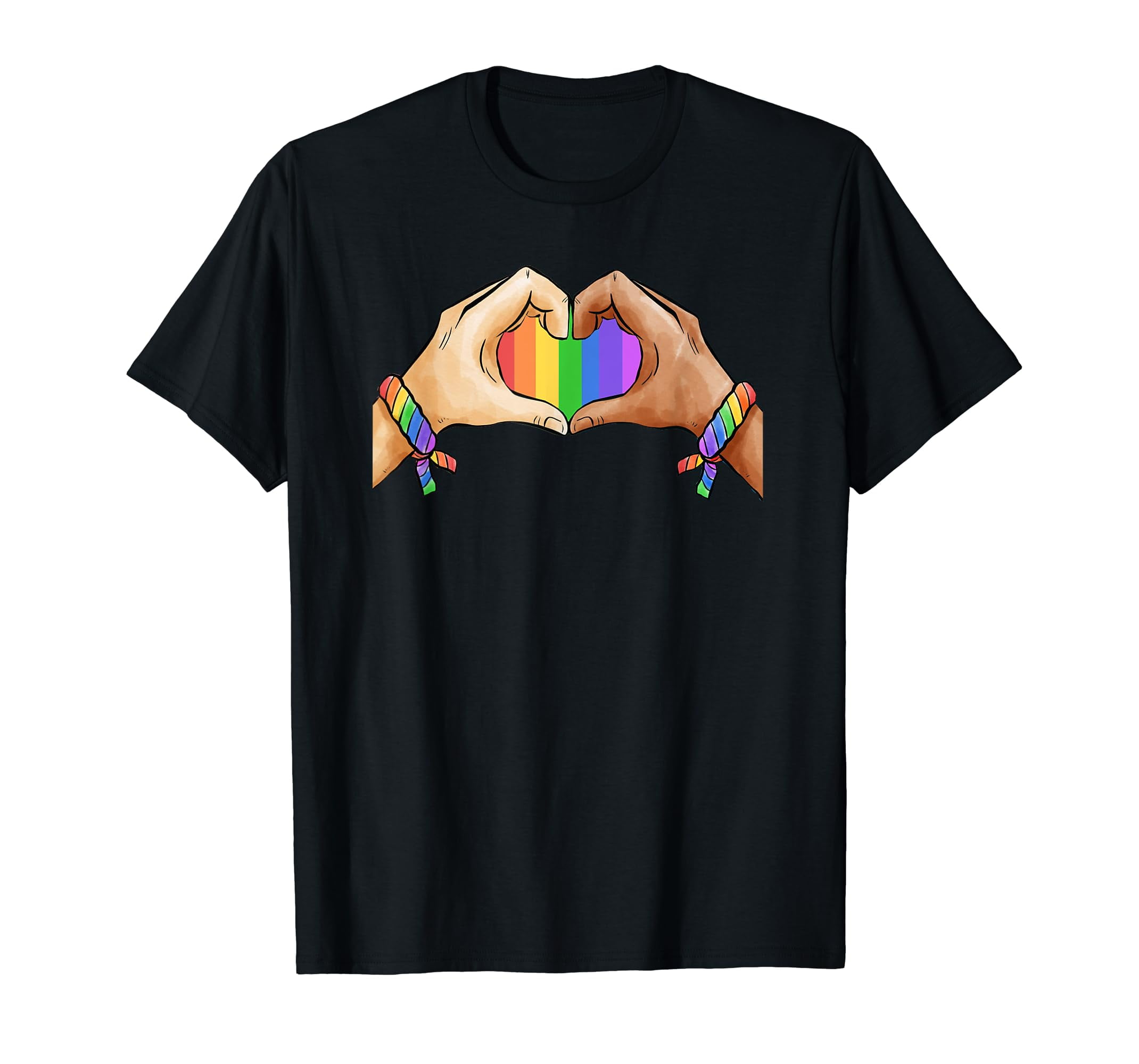 Gay Pride Clothing Lgbt Rainbow Flag T Shirt Tee Heart Unity Funny Cute Lgbtq Gift Rainbow