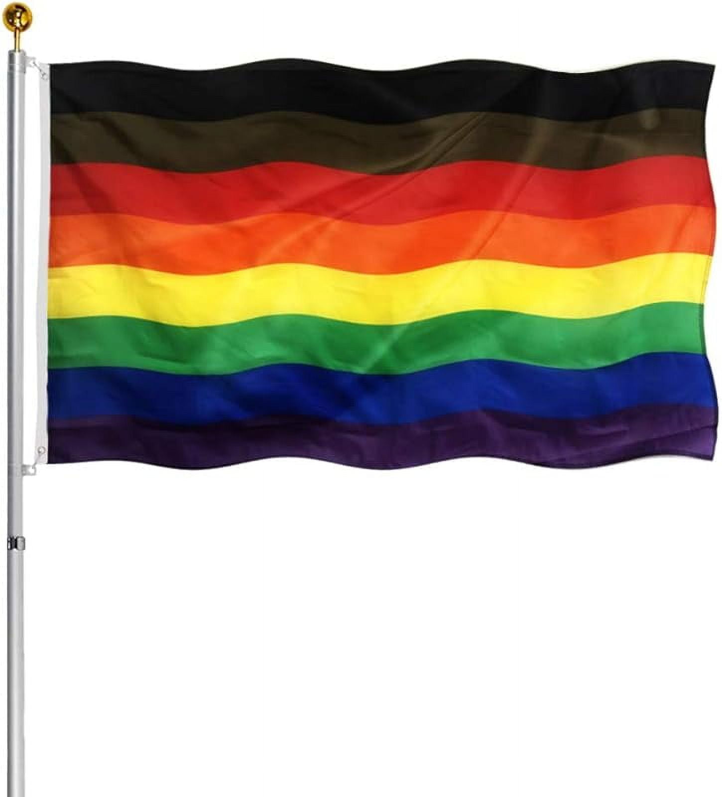 Gay Pride Lgbtq Flag X Outdoor Philadelphia Lgbt Rainbow Flags