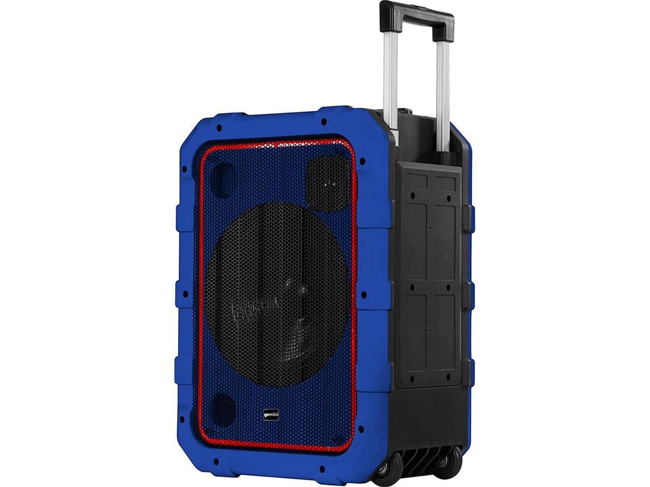 Gemini MPA2400BLU Portable Bluetooth Party Speaker Walmart