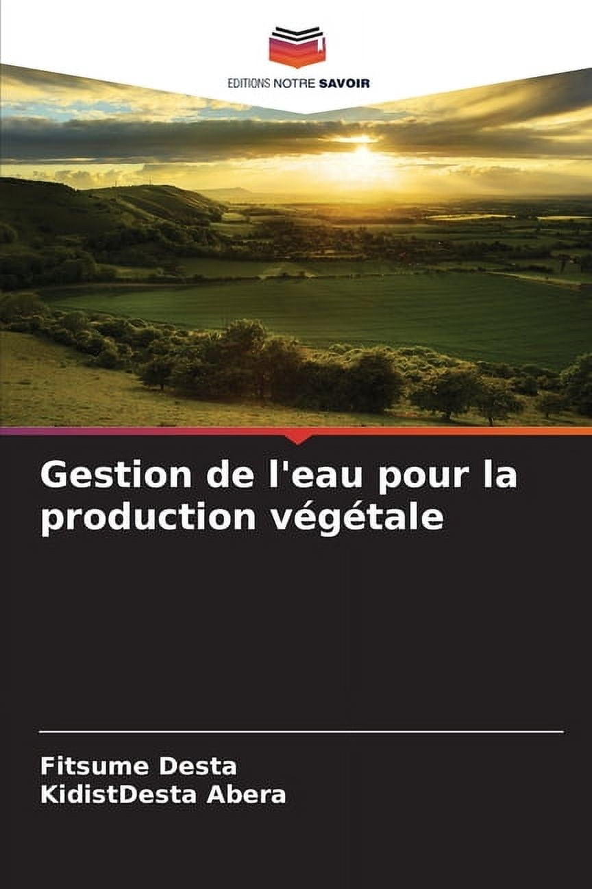 Gestion De L Eau Pour La Production V G Tale Paperback Walmart