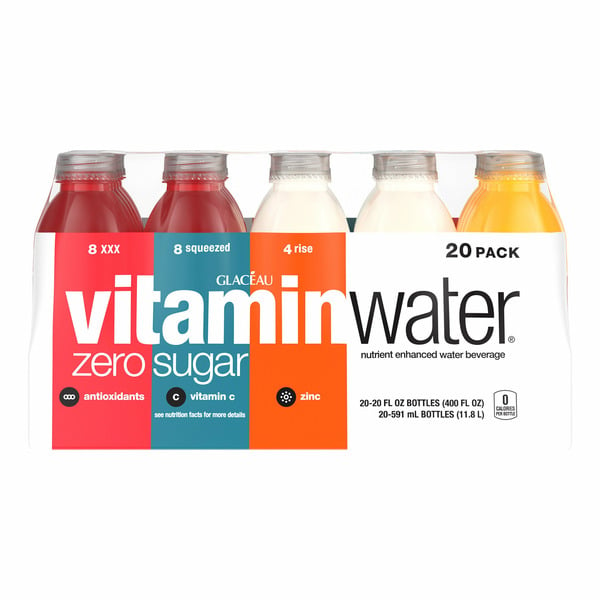 Glaceau Vitaminwater Zero Variety Pack Fl Oz Count Walmart