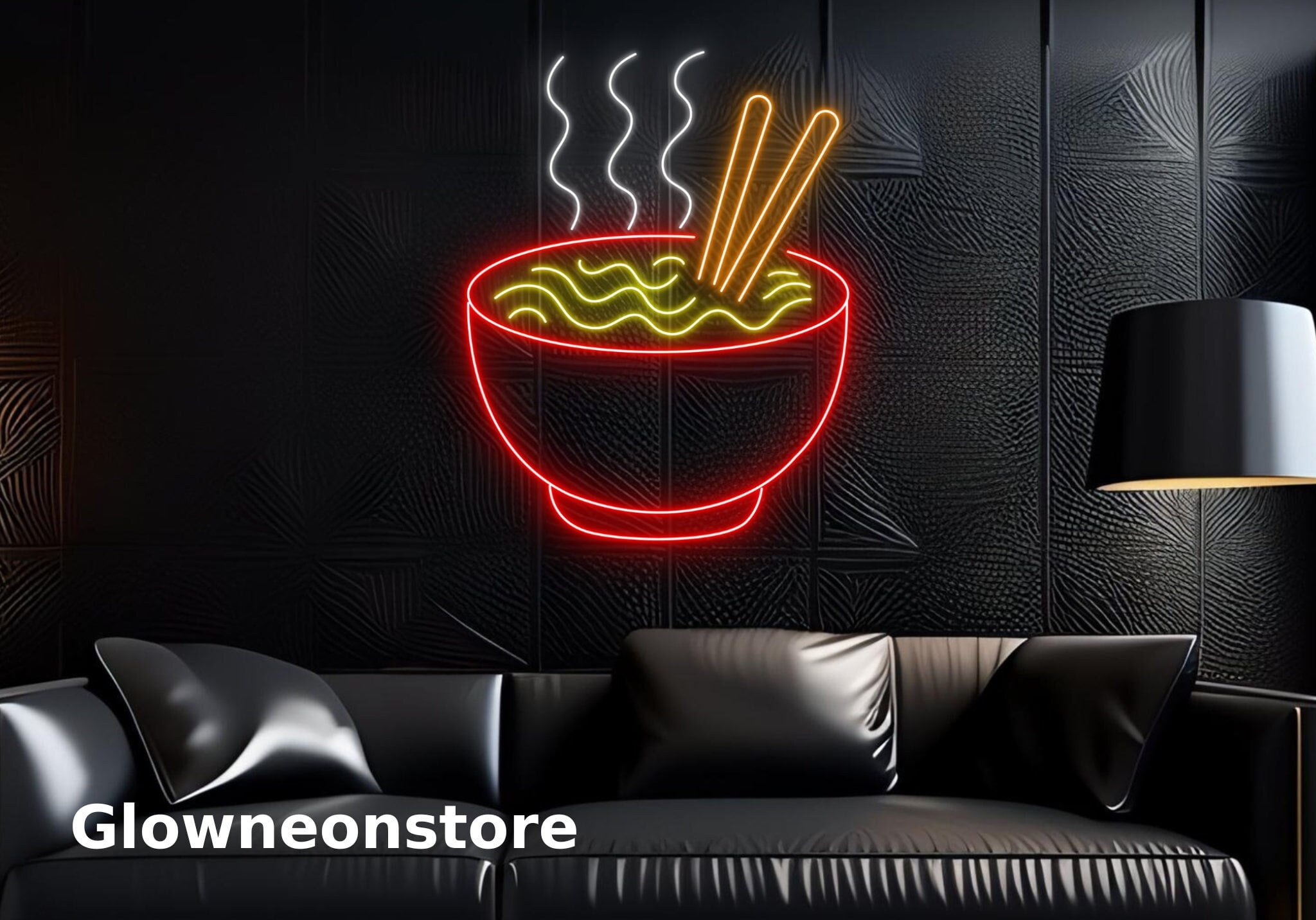 Glowneon Ramen Neon Sign Ramen Led Light Ramen Japanese Sign Noodles