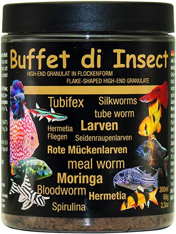 Granulés Plats Buffet Di Insect Aliment Complet Et Extrudé Complet