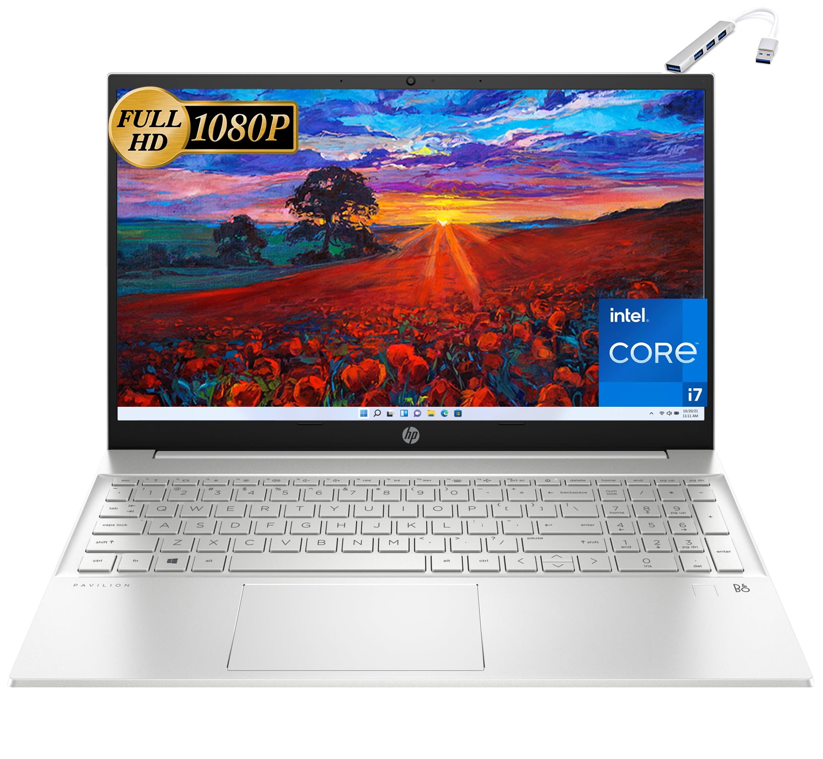 HP Pavilion Laptop 15 6 FHD IPS Micro Edge Display Intel Core I7