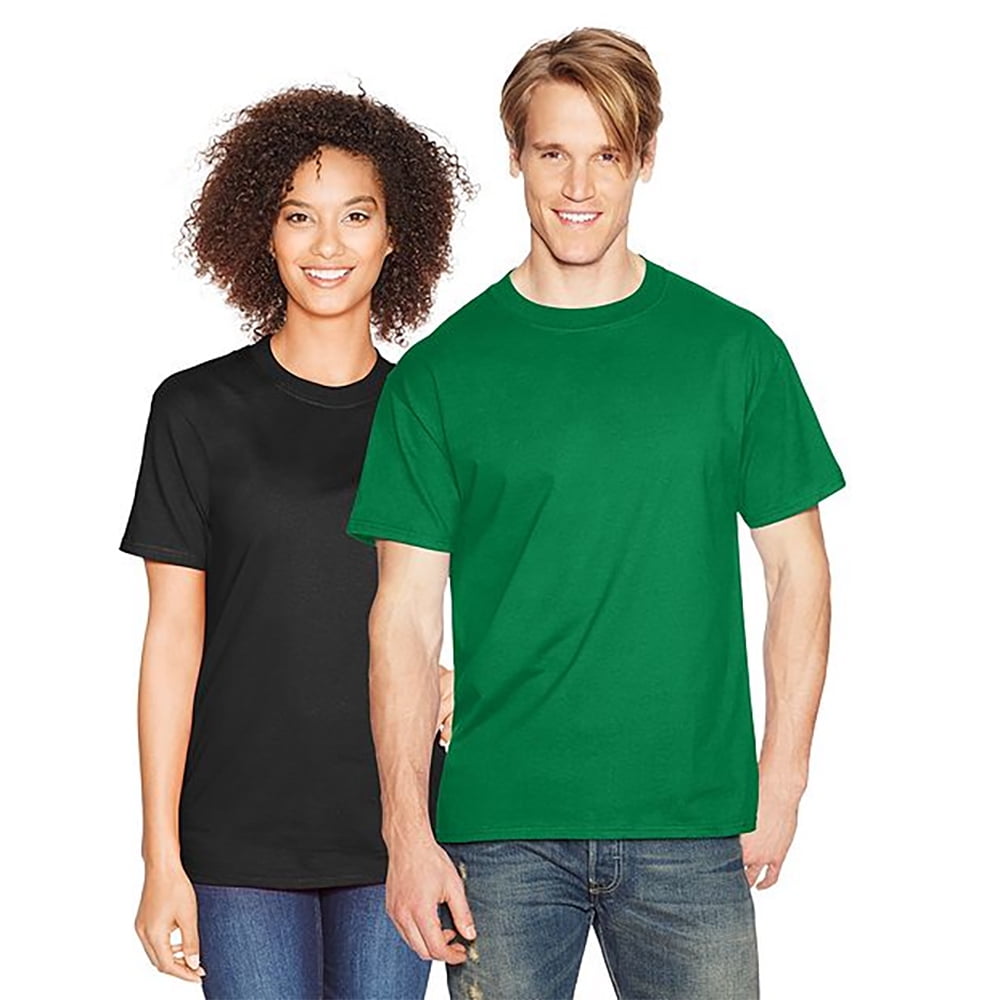 Hanes 5180 Beefy T 100 Cotton T Shirt Walmart