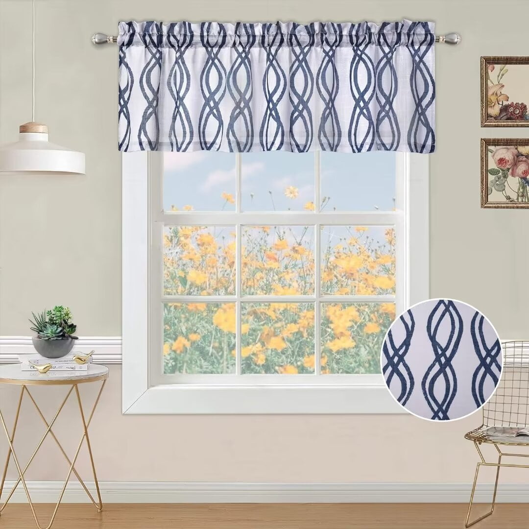 Haperlare Valance Curtains For Window Kitchen Curtain Valances Short