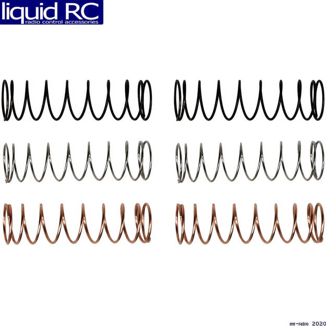 Hot Racing Linear Rate Rear Spring Set Losi Mini T HRAMTT FS Walmart