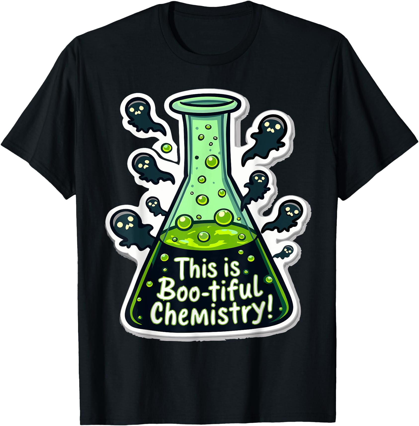 Hot Trending Kiraa Tee With Boo Tiful Chemistry Chemistry Teacher Pun Unisex S 5Xl T Shirt